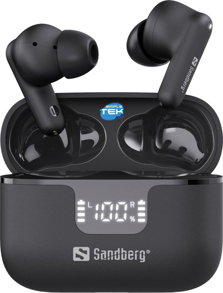SANDBERG Wireless Earbuds ANC+ENC - Kopfhörer - 20 KHz (126-52)