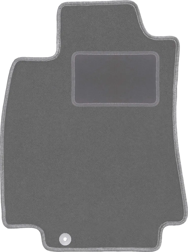 Ricambio Tappetino Nissan Tiida C11 2004-2012 Velluto su Misura Grafite