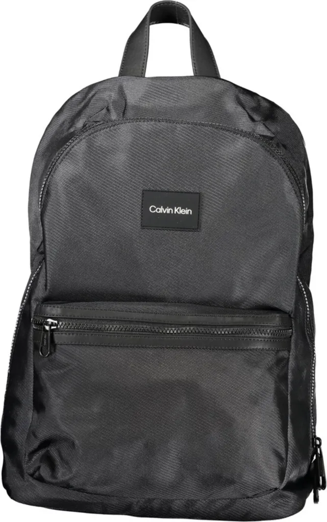 Sac à dos ordinateur Calvin Klein noir pour homme et étudiant