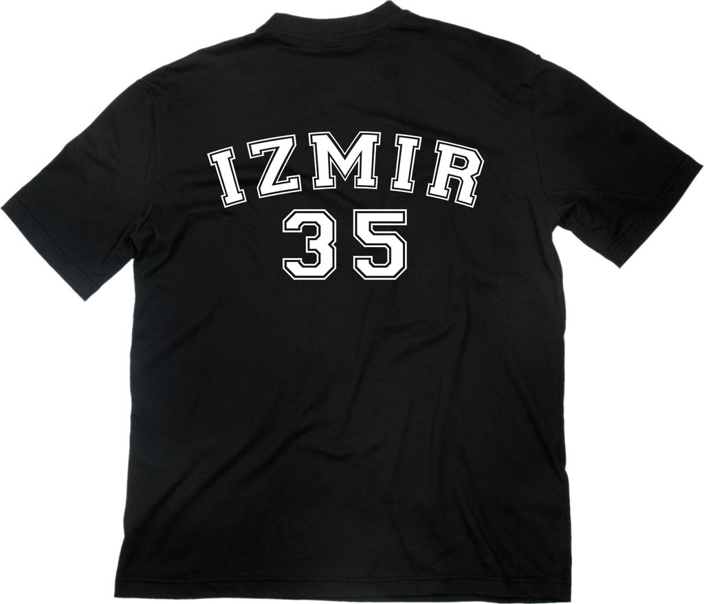 Styletex23 T-Shirt Izmir 35, Türkei / Türkiye, schwarz, XXL