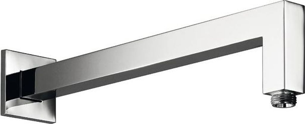 Herzbach LIVING SPA Wandarm 340mm eckig gewinkelt Chrom
