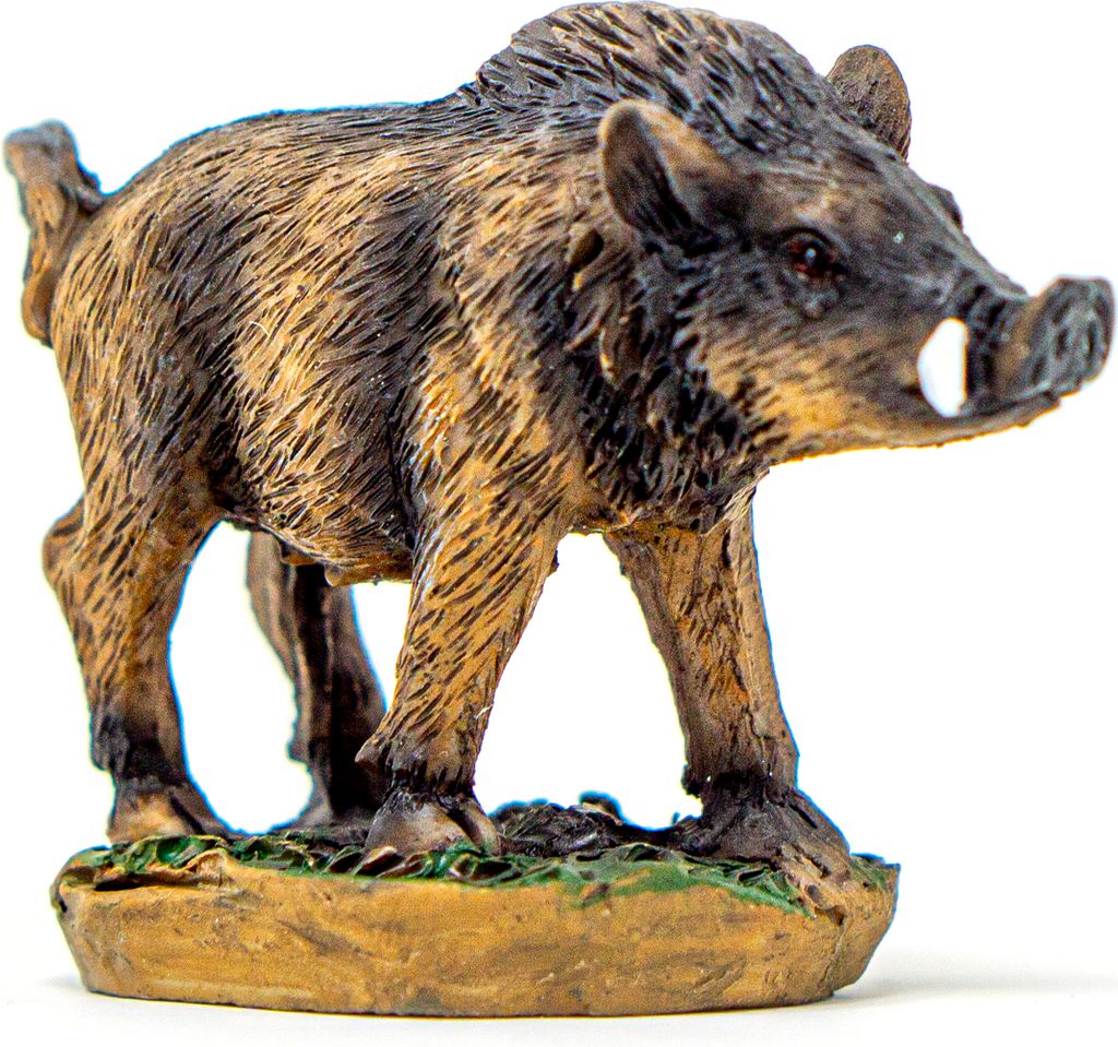 Dekofigur Poly - Wildschwein - Länge 5 cm