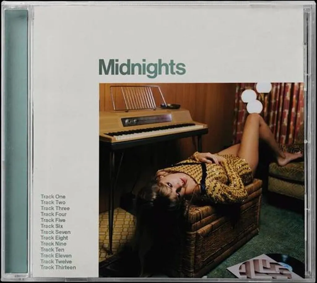 Midnights Vert Jade Disque Coloré Haute Fidélité avec Livret de Photos
