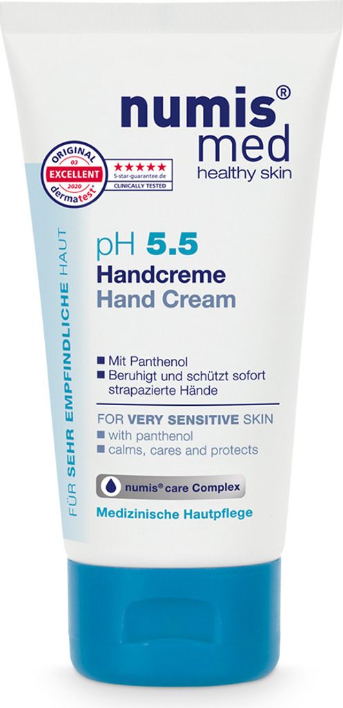 Numis Med, Handcreme, ph 5.5, 75 ml Produktbild 