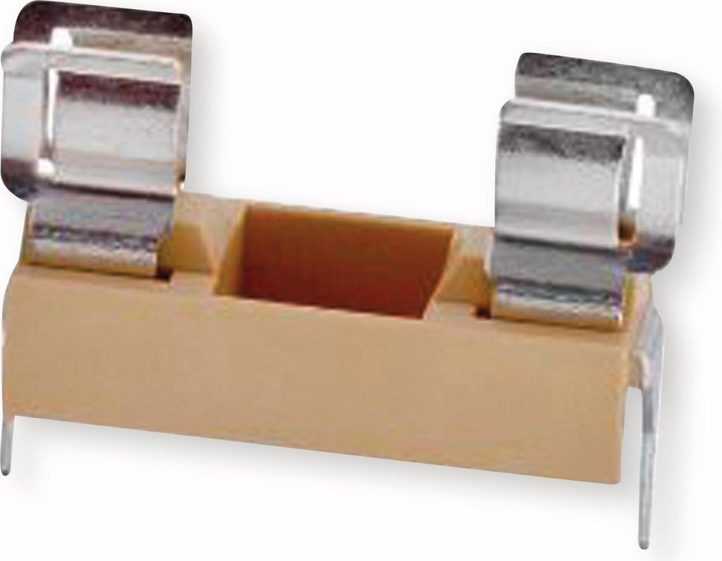 ESKA 503.400 G-Sicherungshalter SHP offen für 5x20mm Printmontage, 6,3A, 250V