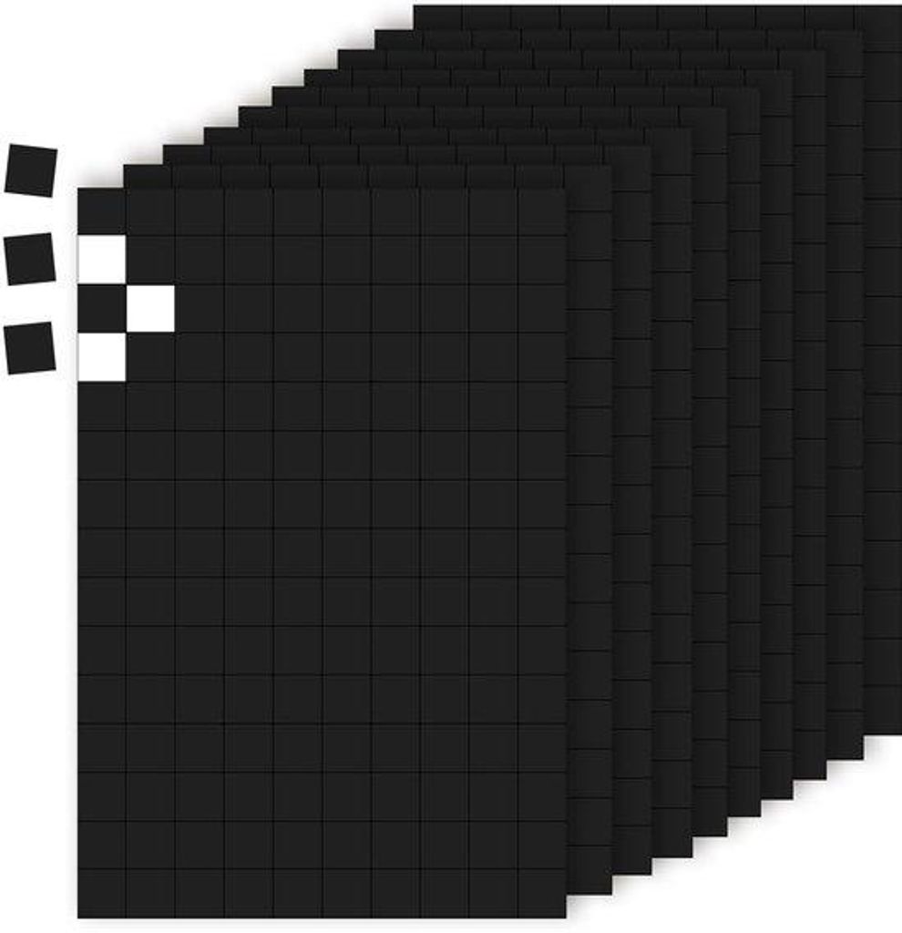 Magneetstrips zelfklevende magneetplaten magnetische kleefpads platte magneten kleine magneetstickers magnetische kleefstickers magneten 600 stuks ...
