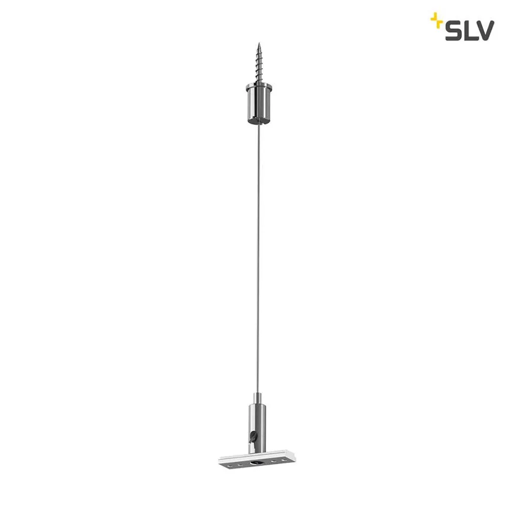 Profilé LED SLV Grazia 20 en aluminium 2m avec kit de suspension 2 pcs
