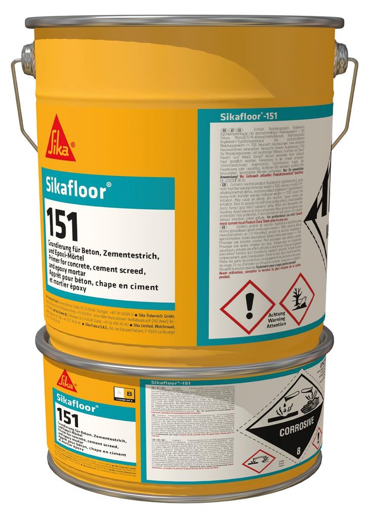 Sikafloor-151 2K Grundierung 10kg - für schwach bis Obrázok produktu 