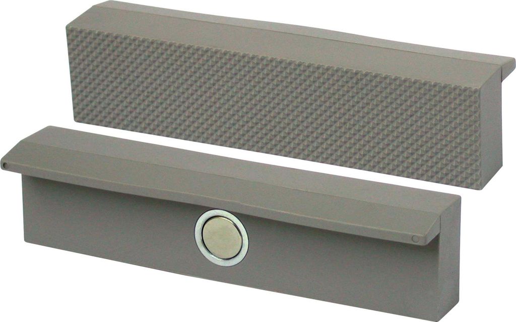 Brockhaus Heuer Schutzbacke Polyurethanmit Riffelung Breite 120 mm 1 Paar mit Magnet - 107120