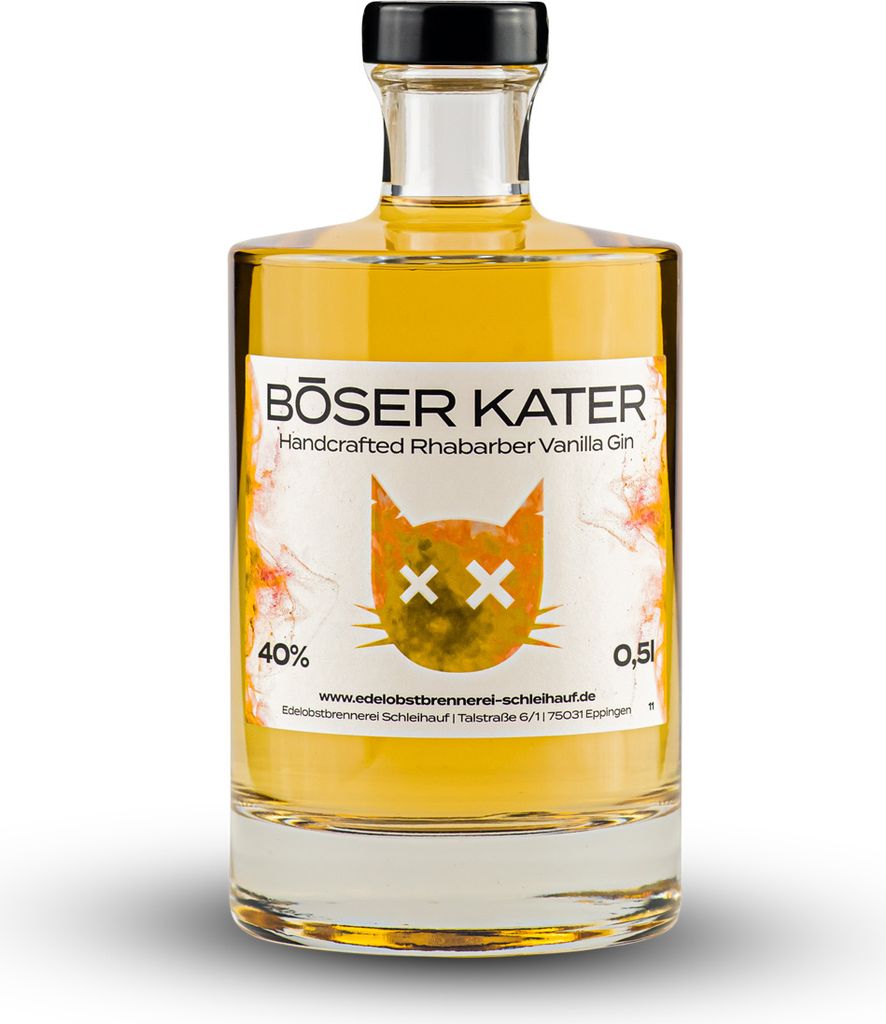 Böser Kater Rhababer Vanilla Gin Produktbild 