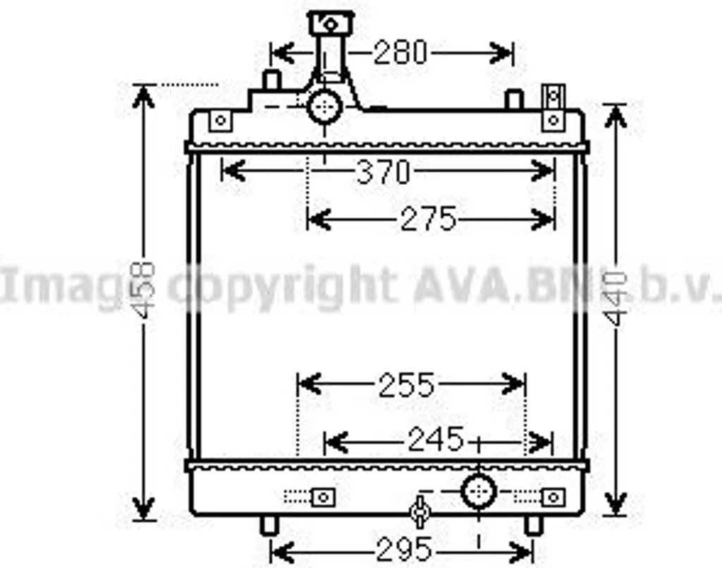 Évitez la surchauffe moteur - Radiateur PRASCO SZA2113 pour Nissan Pixo UA0