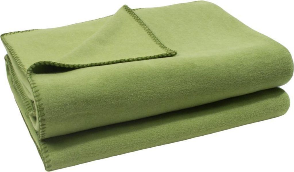 Zoeppritz Plaid Soft-Fleece Farbe green Größe 110x160 Produktbild 