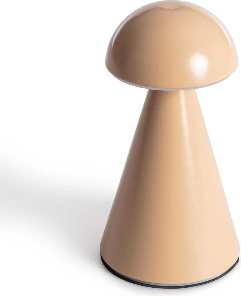 LED Tischlampe Tragbare mit wiederaufladbarem USB-Akku Metall Azana Camel