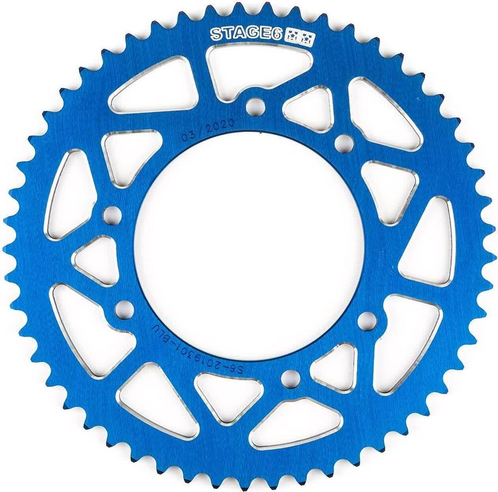 Stage6 Blau 53-Zähne Krone für Derbi DRD Pro Produktbild 