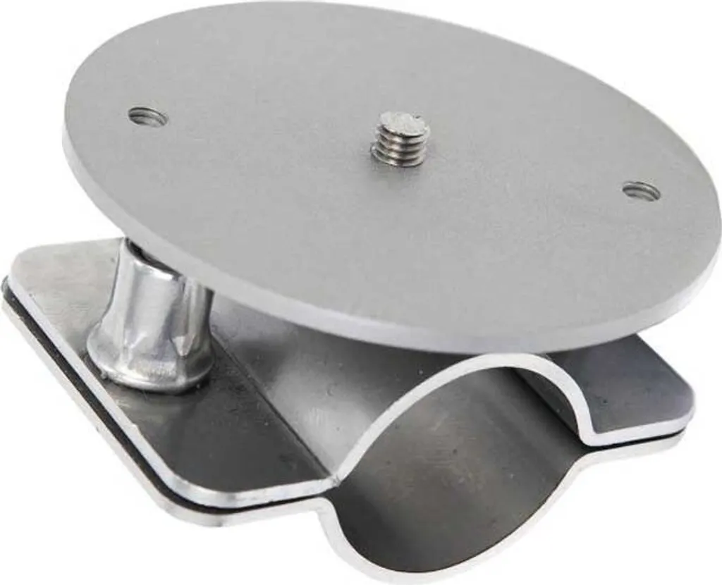 Support de fixation pour Bimini StopGull bride argent 23-27 mm inox