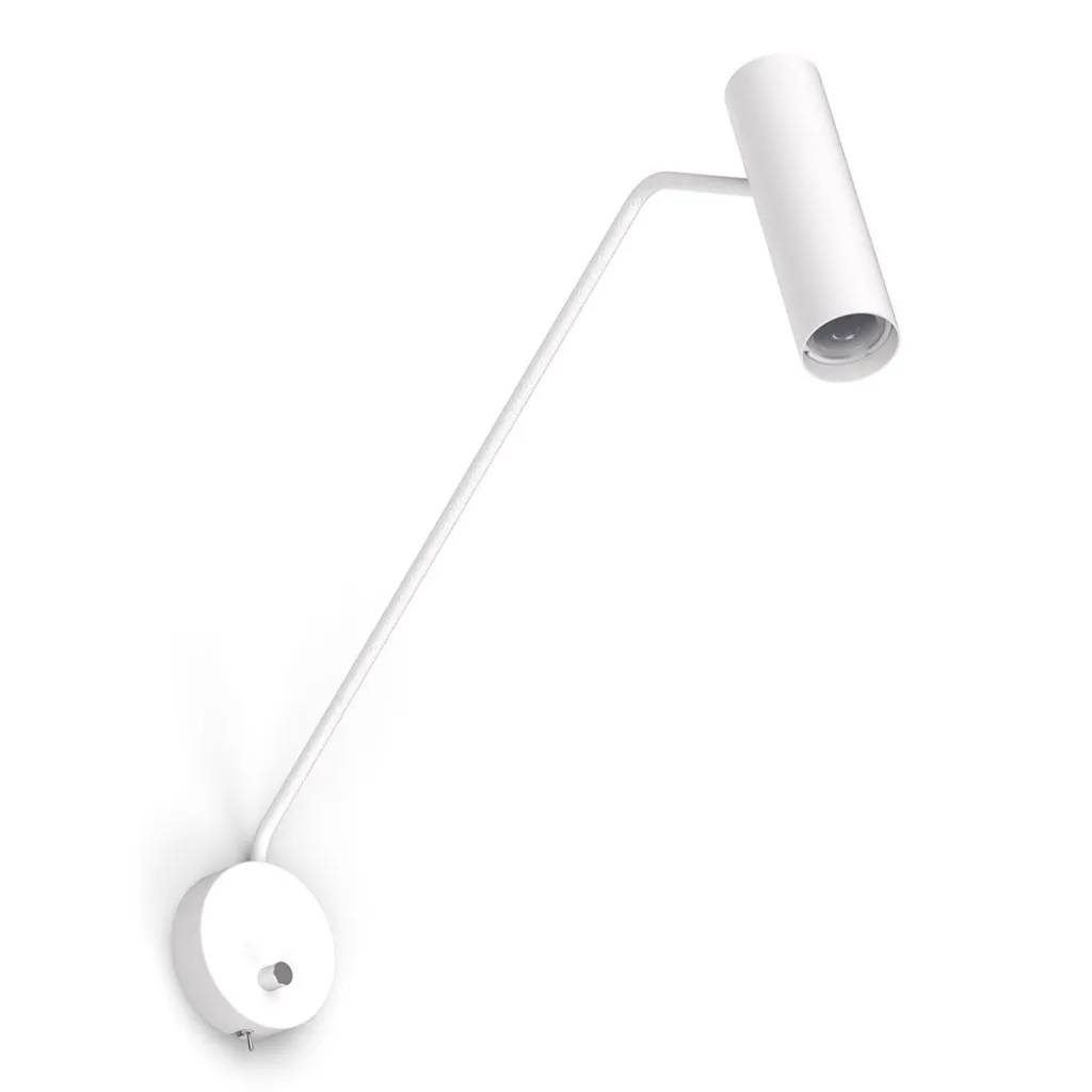 Applique murale blanche EYE SUPER : solution éclairage gain de place