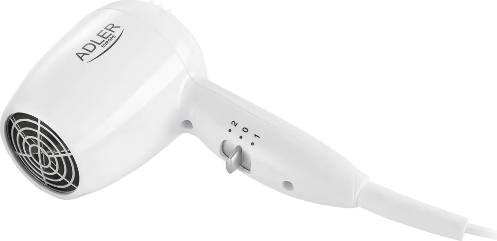 Adler AD 2252 Asciugacapelli Hotel Muro 1600W | Phon Professionale Bianco