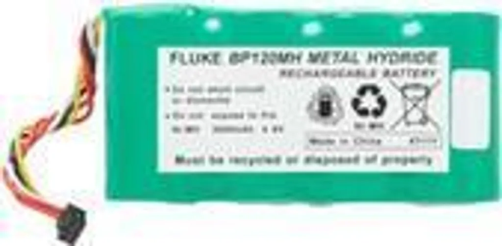 Batterie de Remplacement BP120MH pour Oscilloscope Fluke 123 124 125