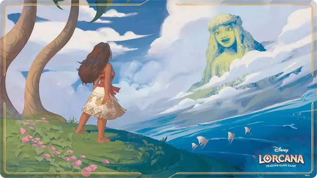 Disney Lorcana: Die Tintenlande - Spielmatte Vaiana Zdjęcie produktu 3