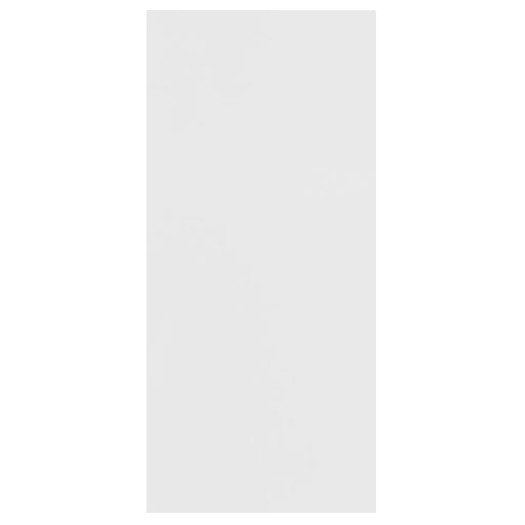 Bibliothèque Gain de Place Blanche 130 cm : Solution Rangement Compact - 9