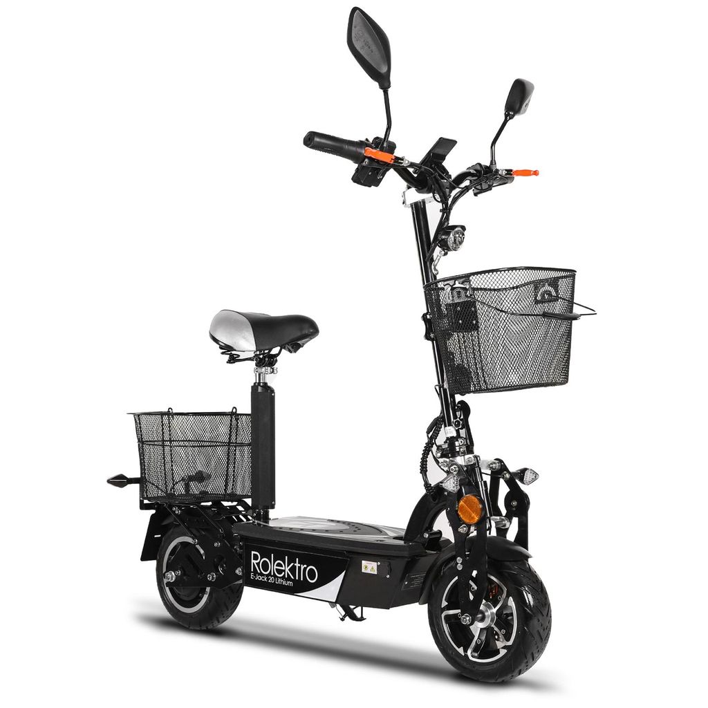 Rolektro, E-Jack 20 Lithium, Schwarz, 36V-20Ah, 500 Watt Produktbild 