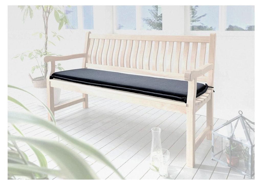 Bankauflage 170x45x5cm, anthrazit