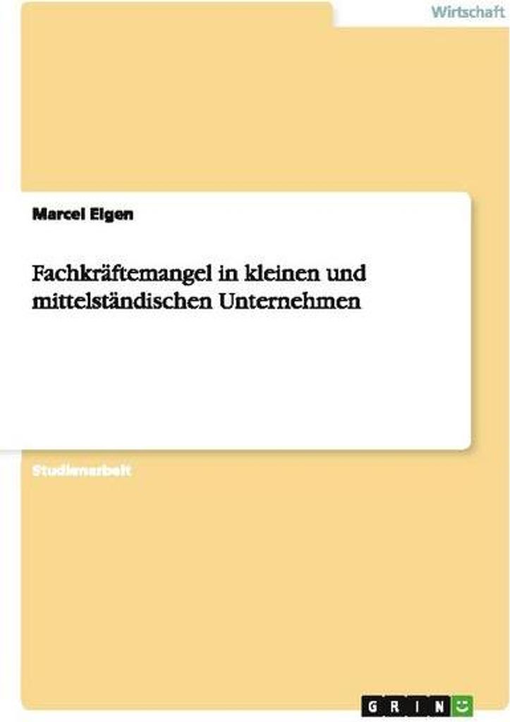Fachkräftemangel in kleinen und mittelständischen Unternehmen