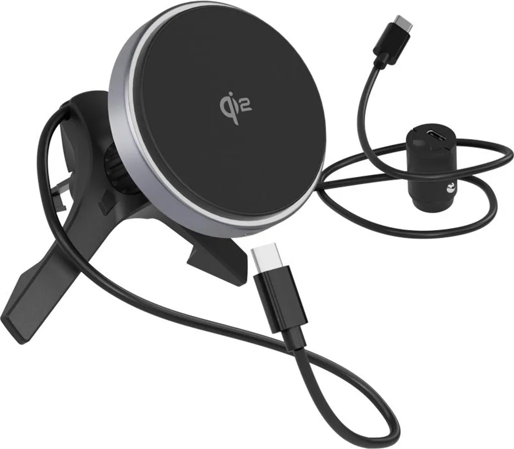 Epico UltraDrive Qi2 ED70: Eleganza in Alluminio e Ricarica 15W per Auto