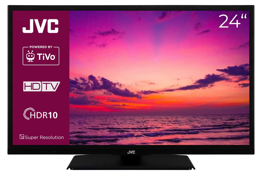 JVC LT-24VH5455 LED-TV schwarz Produktbild 