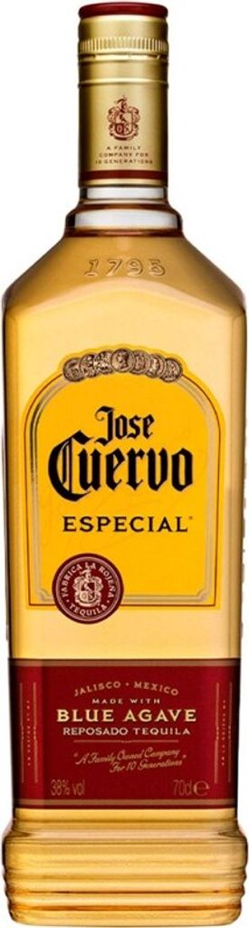 Jose Cuervo Especial Reposado Tequila Mexiko 70.00 cl 38.0 %