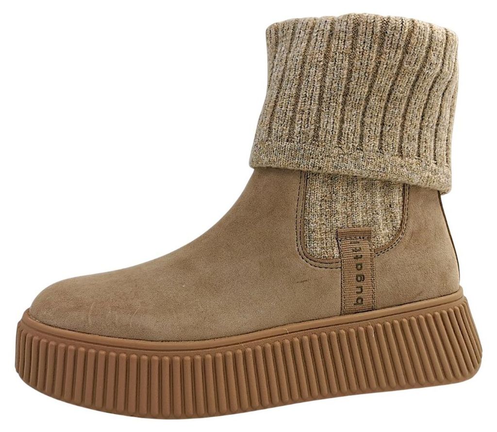 Bugatti Woman They Damenschuhe Schlupfstiefel Beige Produktbild 