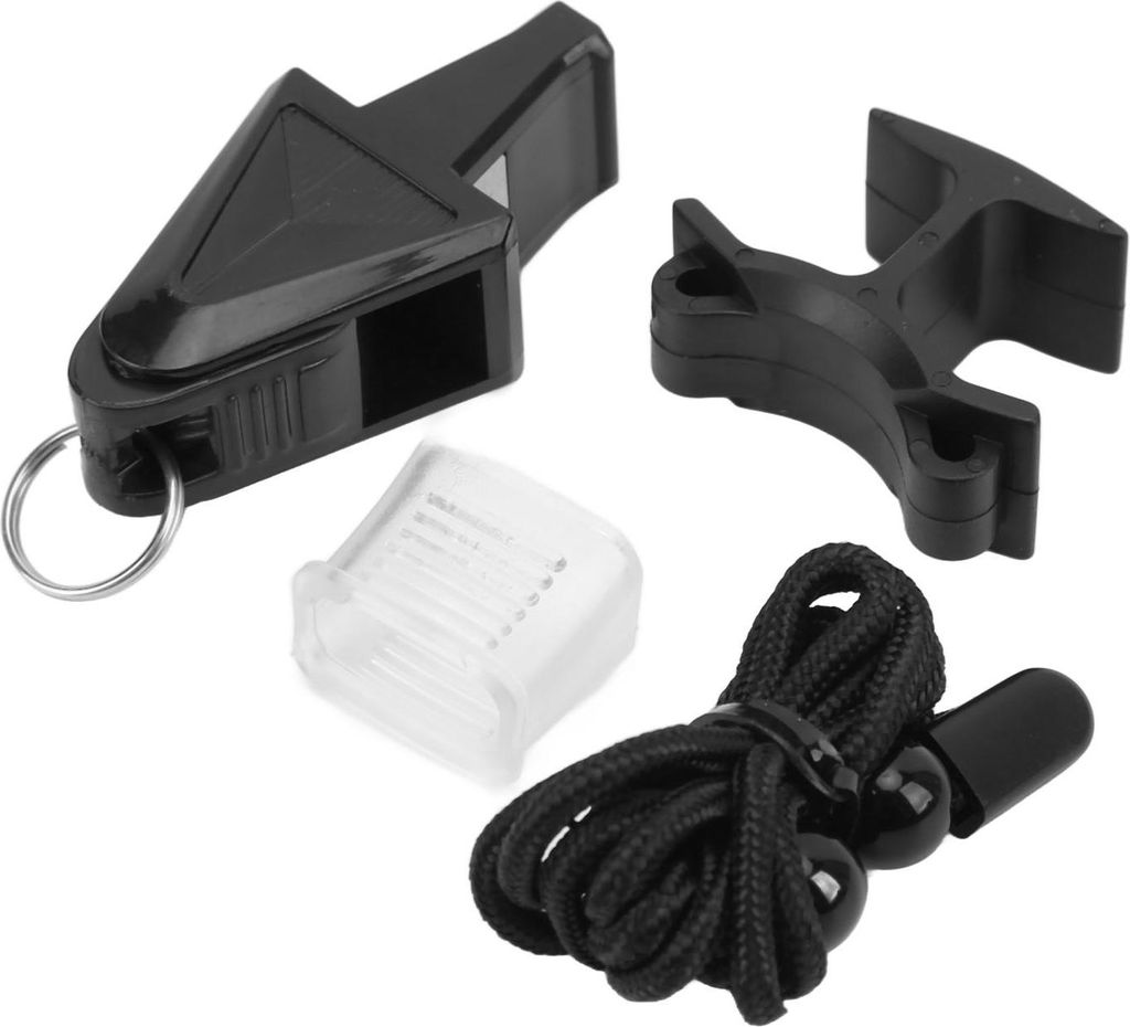 Pfeife, klarer, klarer Klang, Kunststoff, Sport mit Trageband für Training, Survival, Fitnessstudio, Wettkampf