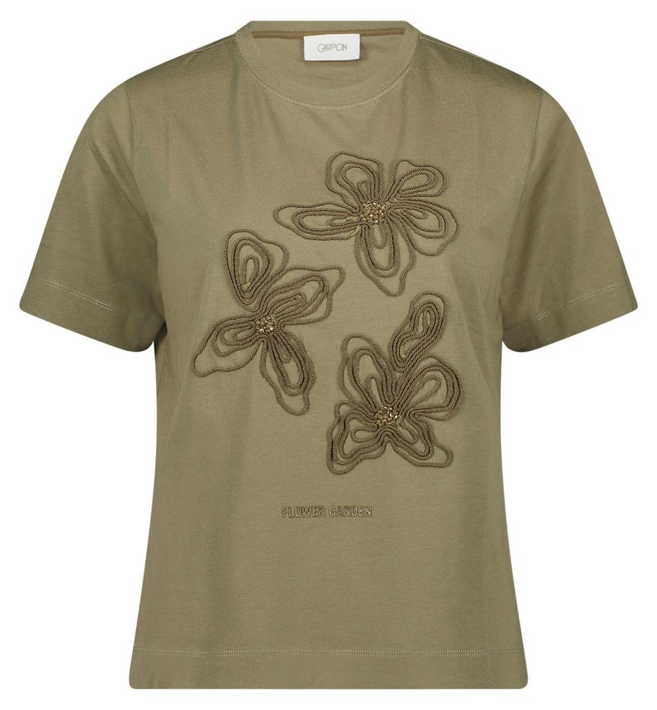 Cartoon Shirt Kurz 1/2 Arm 5951 Patch Khaki 42
