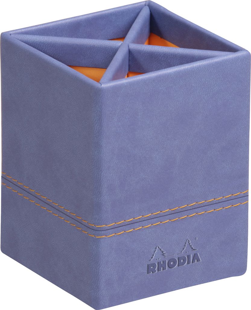Rhodia 318818C, Blau, Orange, Kunstleder, 80 mm, 80 mm, 110 Produktbild 