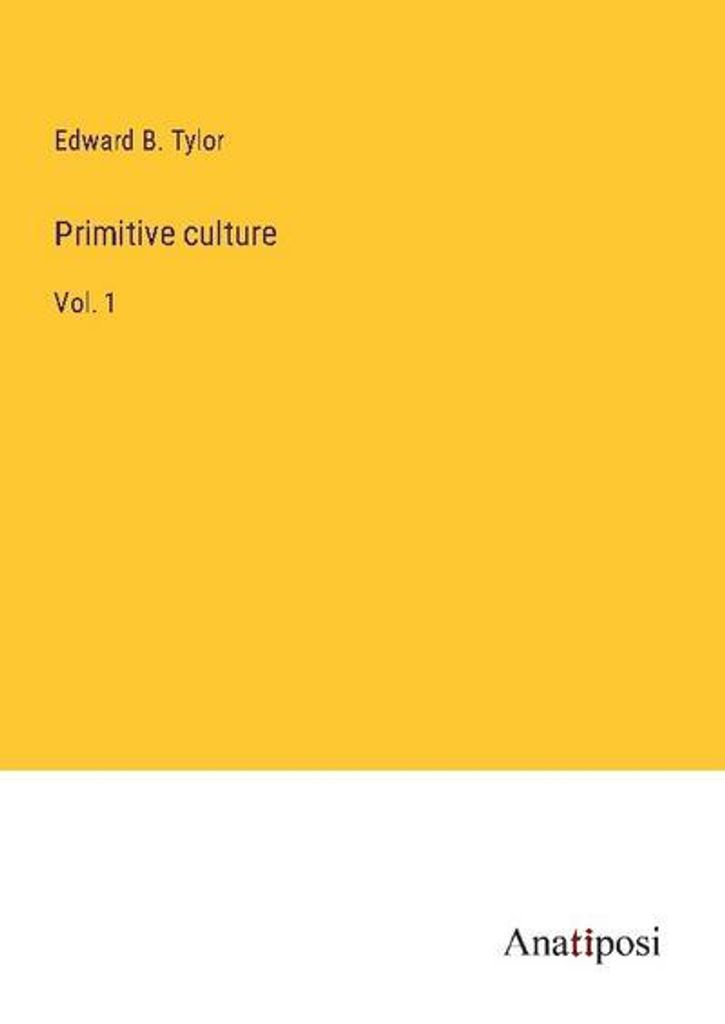 Primitive culture