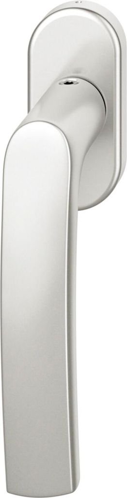 FSB 34 1015 Fenstergriff oval verdeckt geschraubt Aluminium silber eloxiert