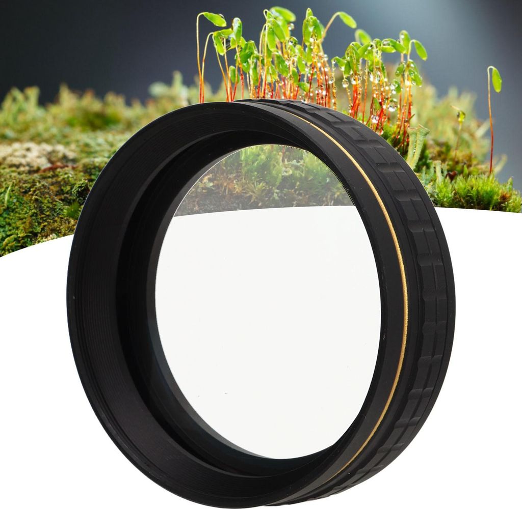 Nahaufnahmelinse, optischer Glas-Makrofilter zum Fotografieren von Blumen, Schmuck, Wassertropfen, 55 mm