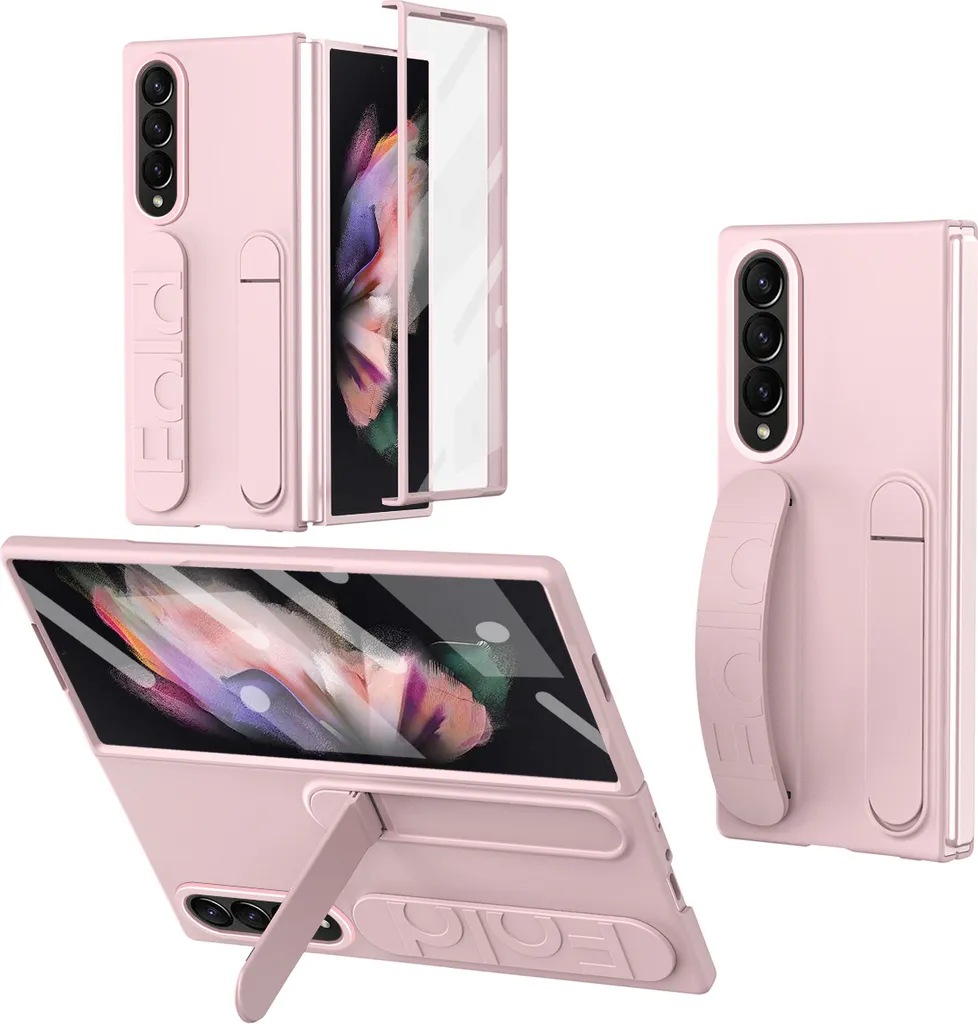 Cover Z Fold 3 5G Rosa: Protezione 360° con Screen Protector