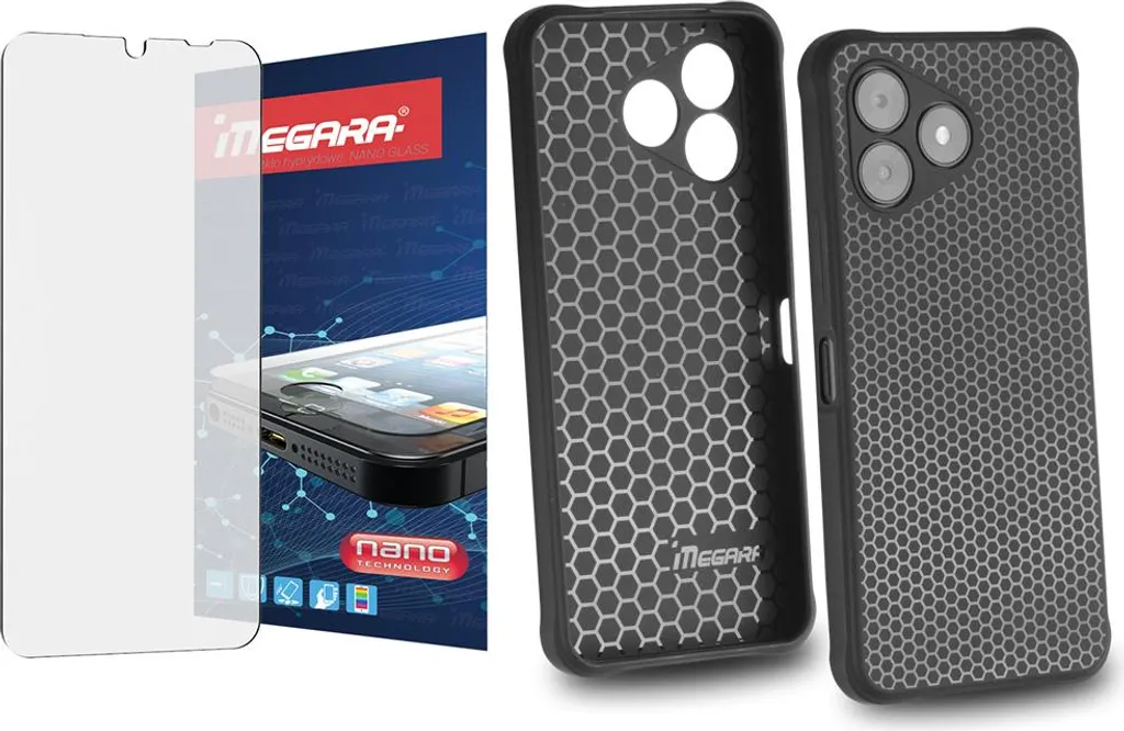 Pack Protection HAMMER BLADE VA 5G Coque Souple et Verre Flexible 6.56"