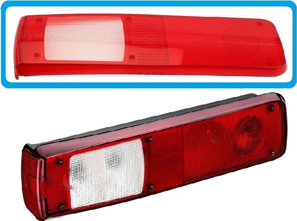 Verre / Diffuseur de feu arrière droit gauche Renault Image du produit 