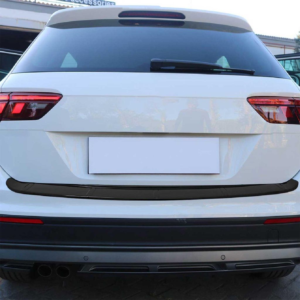 Ladekantenschutz Stoßstange für VW Tiguan II / Allspace 2016-2024 Glanz ABS