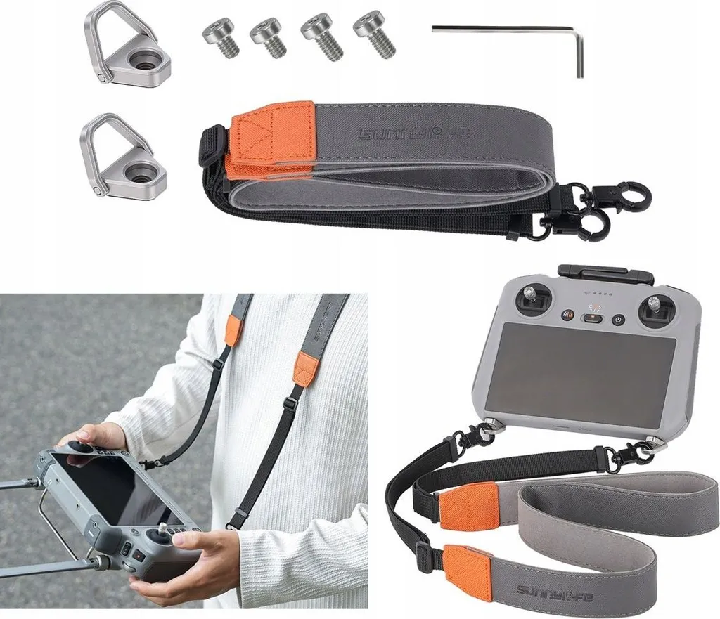 Sangle Anti-Fatigue pour DJI RC 2 Pro Plus avec Poignée de Maintien