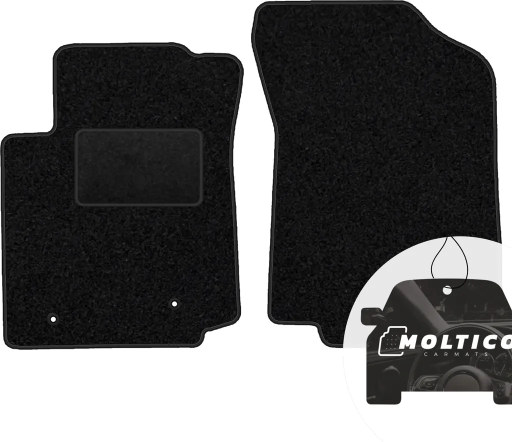 Tappetini in Velluto Nero per Toyota Aygo II 2014+ | Accessori Interni - 1