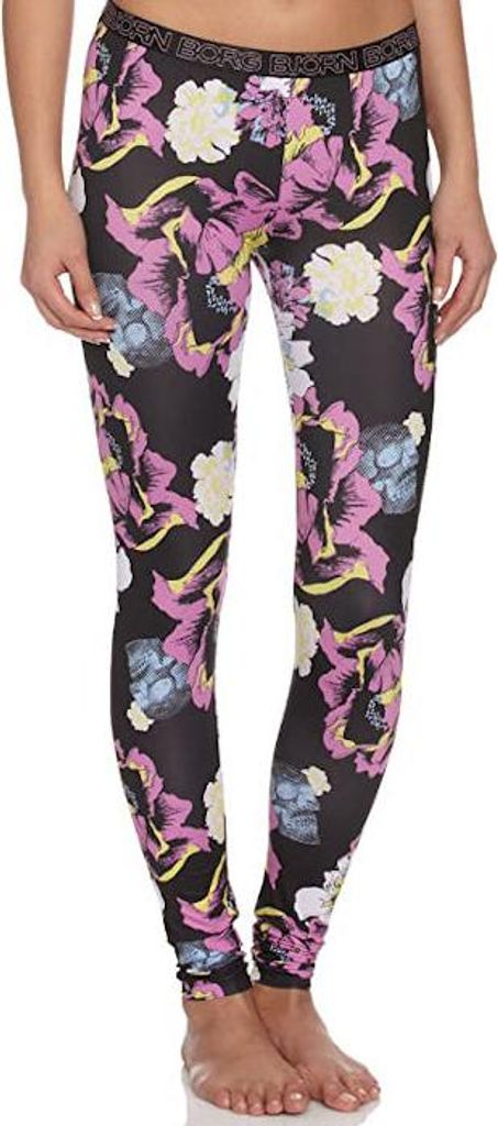 Björn Borg - Damen - Mystische Blumenstrumpfhose - Bunt - Gr. XS
