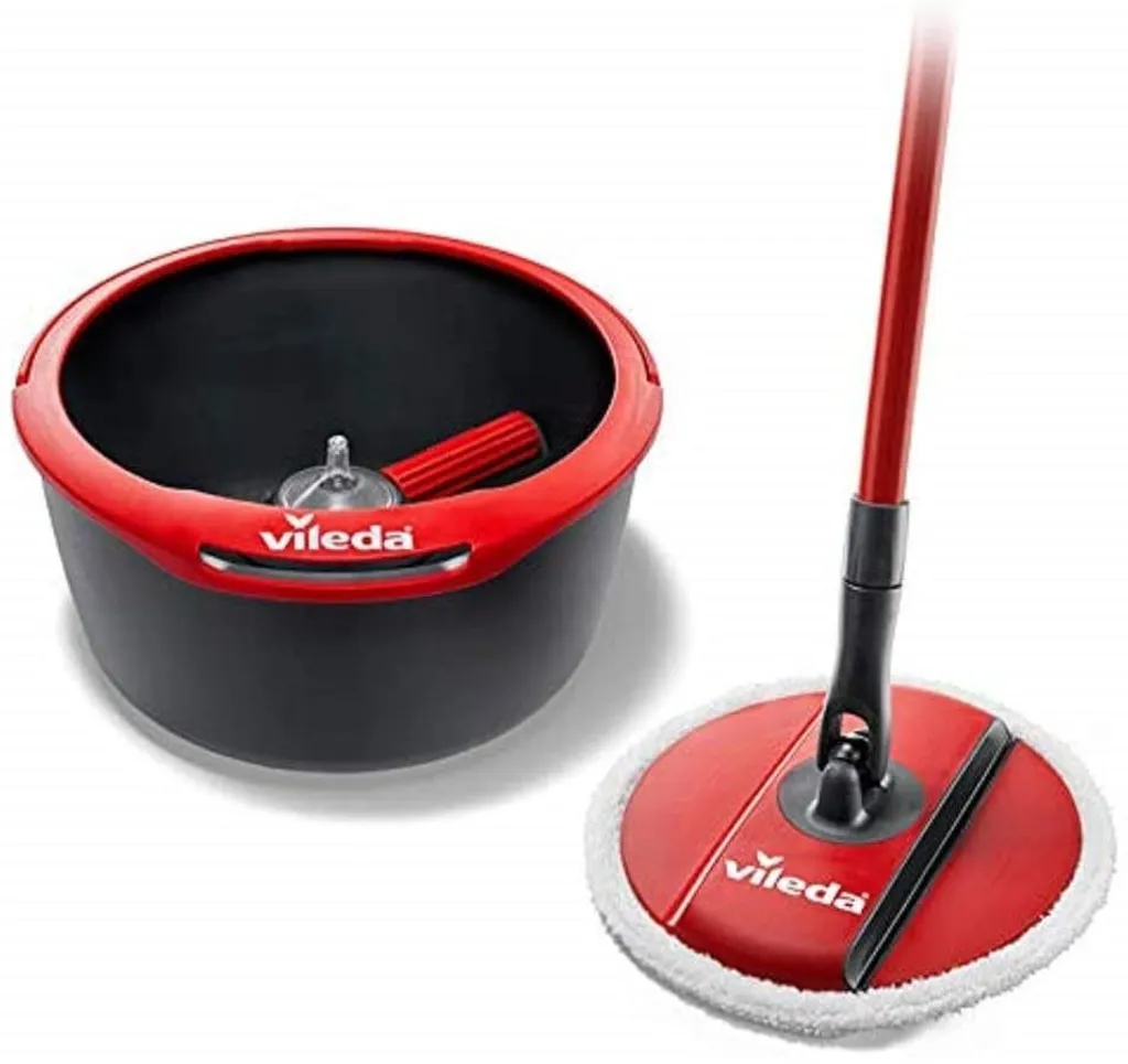Nettoyant sols Vileda Spin Clean pour parquets et carrelages sans traces