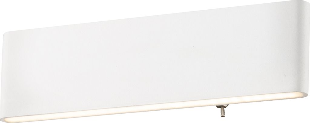 Globo Lighting Wandleuchte Aluminium weiß, Acryl opal, Produktbild 