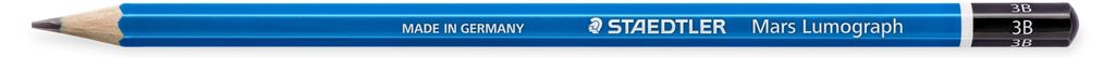 STAEDTLER® 100-3B Potlood, Mars Lumogr. 3B, 100% Productafbeelding 