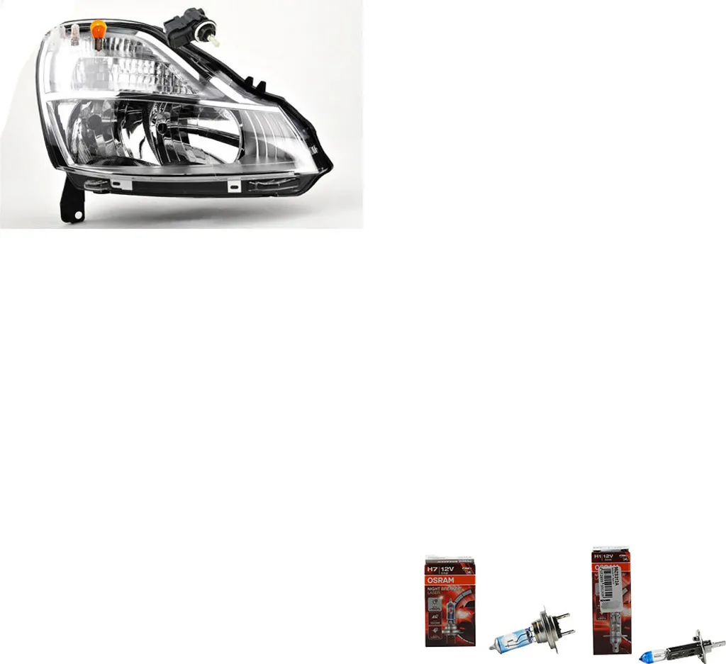 Illuminazione Premium Renault Modus: Faro Johns + Night Breaker Laser