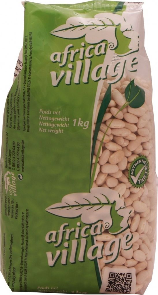 Africa Village Weiße Bohnen : 1 kg Produktbild 