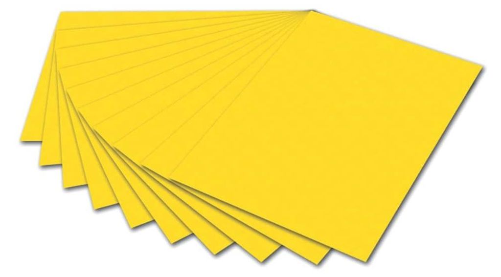 Folia 614/50 14 Fotokartón - A4, žltý Obrázok produktu 